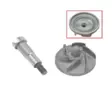 Bronco Vattenpumpsaxel med impeller - Övriga motordelar - D380327 - 1