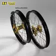 Haan wheel KX65 00- 12-1,60 GOLD HUB/BLA - Kompletta Hjul - D334307 - 1
