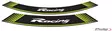 Puig Kit 8 Rim Strips Racing C/Green - Fälgdekaler - D182457 - 1