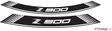 Puig Kit 8 Rim Strips Z900 C/White - Fälgdekaler - D186097 - 1