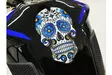 Puig Tankpad Tankskydd Skull C/Blue - Tankskydd - D261647 - 1
