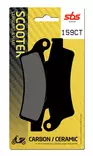 Sbs Bromsklossats Carbon Tech - Bromsbelägg - D106617 - 1