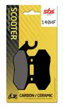 Sbs Bromsklossats Ceramic (708HF) - Bromsbelägg - D106597 - 2