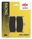 Sbs Bromsklossats Dual Carbon - Bromsbelägg - D107127 - 2