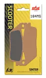 Sbs Bromsklossats Maxi Sinter - Bromsbelägg - D106637 - 2