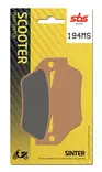 Sbs Bromsklossats Maxi Sinter - Bromsbelägg - D106647 - 1