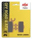 Sbs Bromsklossats Sintered Offroad - Bromsbelägg - D107017 - 0