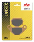 Sbs Bromsklossats Sintered bak - Bromsbelägg - D106827 - 0