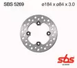 Sbs bromsskiva Standard - Bromsskivor - D131337 - 1
