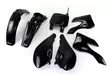 UFO Plastkit 5-delar Svart KX125/250 00- - Plastkit - D33617 - 1