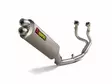 Akrapovic Racing Line (Titanium) Honda C - Komplett avgassystem - D506947 - 1