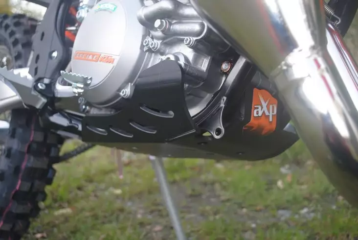 AXP Skid Plate PHD 6mm Black KTM EXC250/ - Hasplåtar - D133387 - 1