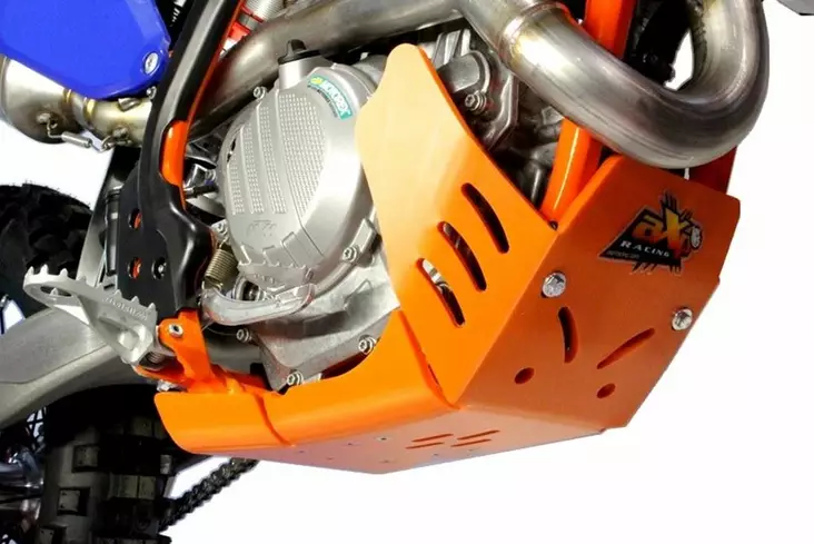 AXP Xtrem HDPE Hasplåt Orange KTM450/500 - Hasplåtar - D155767 - 1