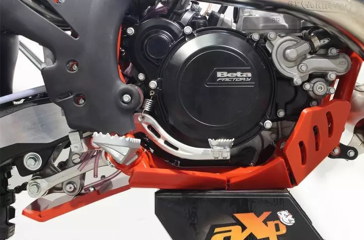 AXP Xtrem HDPE Skid Plate Red Beta 250RR - Hasplåtar - D326747 - 1