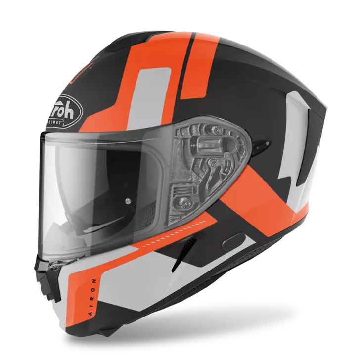 Airoh Spark Shogun orange matt - Integralhjälm - D397297 - 1