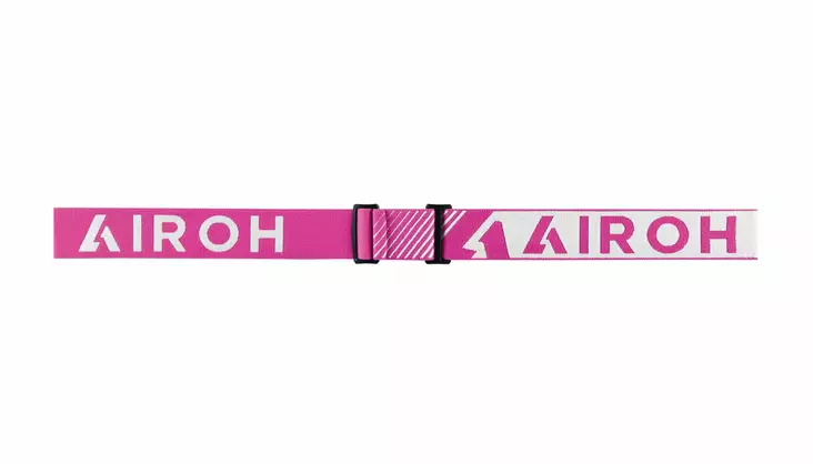 Airoh Strap XR1 Rosa/Vit - Linser & Reservdelar Crossglasögon - D446217 - 1