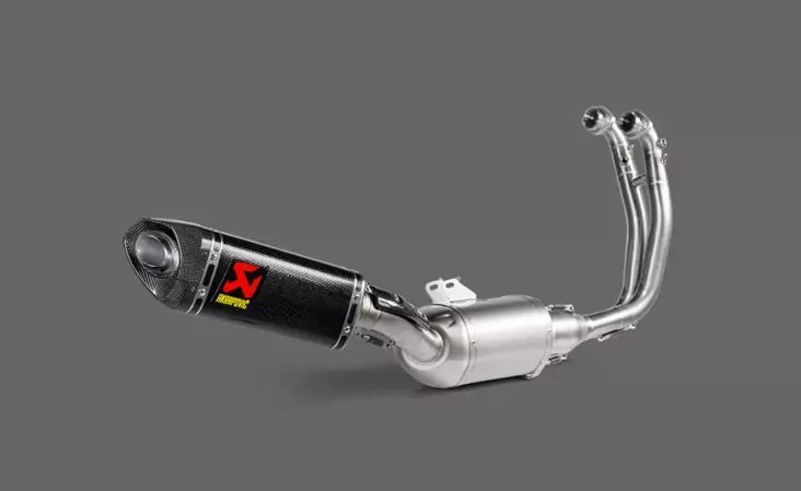 Akrapovic Racing Line (Carbon) Aprilia R - Komplett avgassystem - D394057 - 1