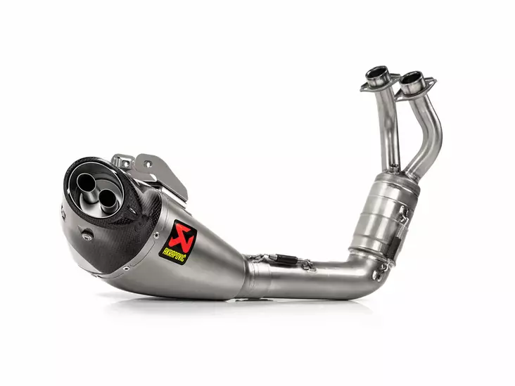Akrapovic Racing line (Titanium) Tracer - Komplett avgassystem - D478377 - 1