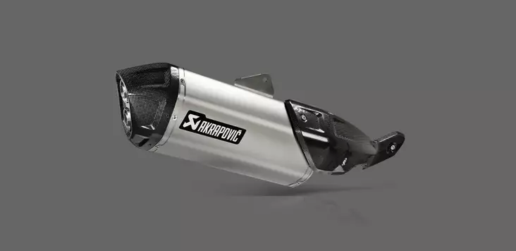 Akrapovic Slip-On Line (Ti) V-STROM 800D - Ljuddämpare - D468337 - 1