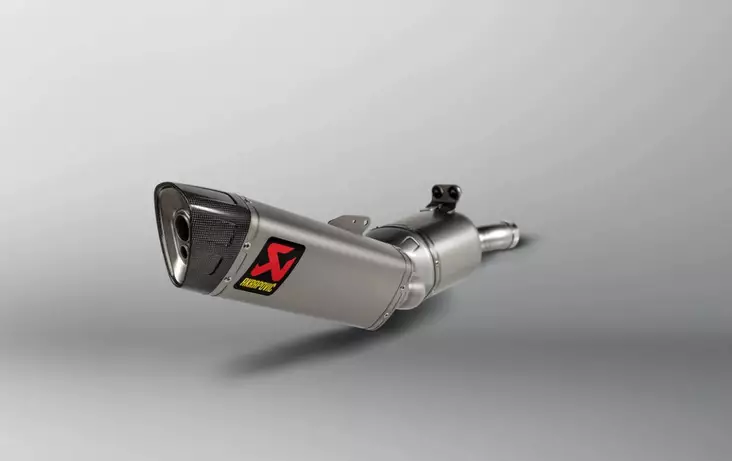Akrapovic Slip-On Line (Titanium) F900R - Ljuddämpare - D354987 - 1