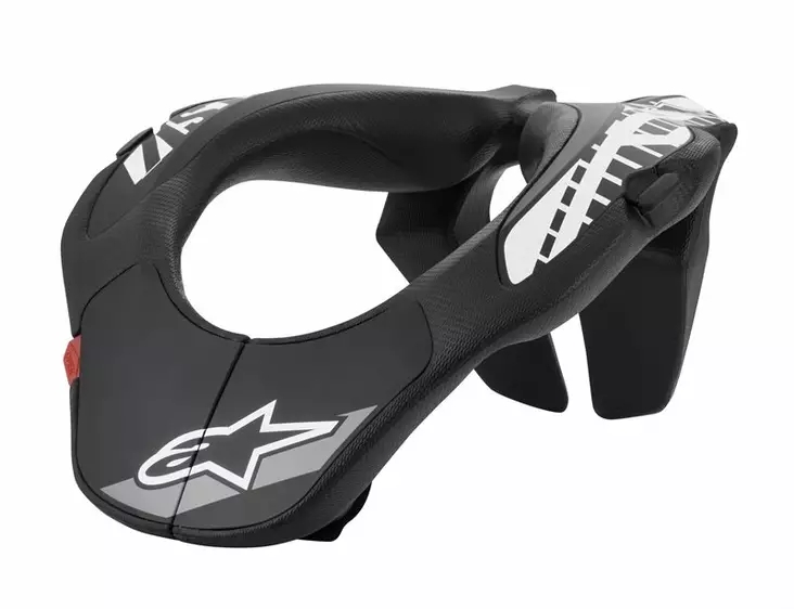 Alpinestars Nacksupport Black/White Juni - MC Nackskydd - D386327 - 1