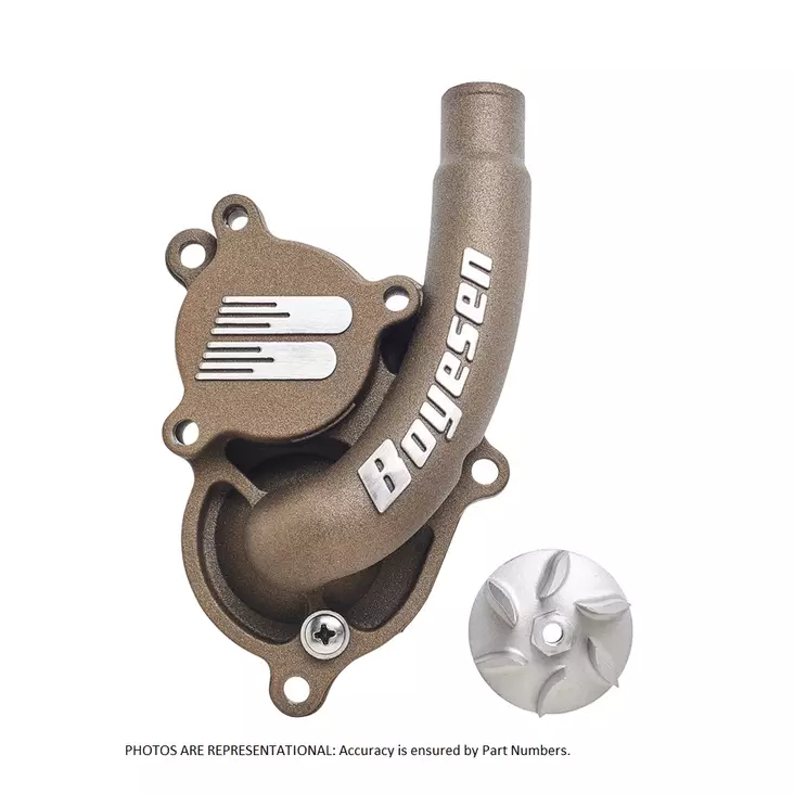 BOYESEN Vattenpump Supercooler CRF450R/R - Vattenpump - D107307 - 1