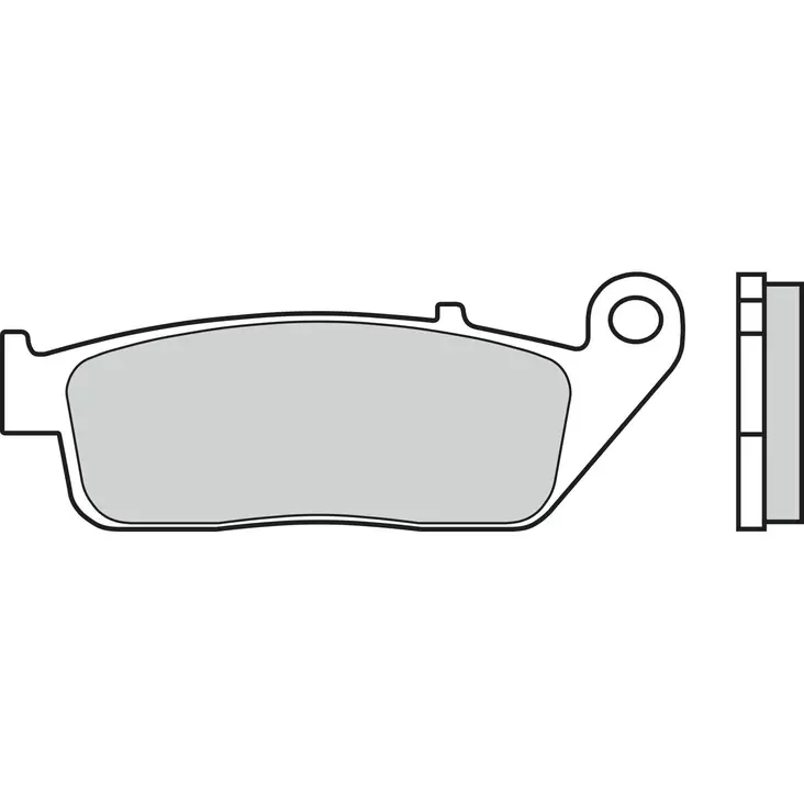 Brembo Bromsbelägg Carbon Ceramic - Bromsbelägg - D6087 - 1