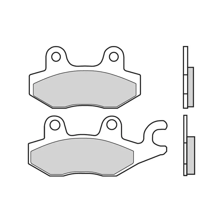 Brembo Bromsklossats Carbon-Ceramic - Bromsbelägg - D114197 - 1