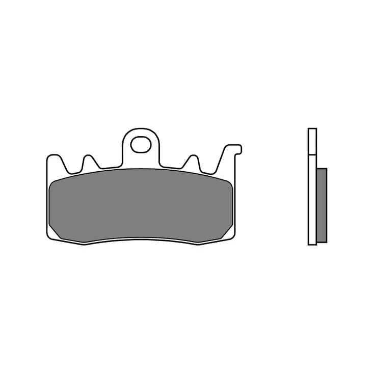 Brembo Bromsklossats Sintered Fram Road - Bromsbelägg - D114327 - 1