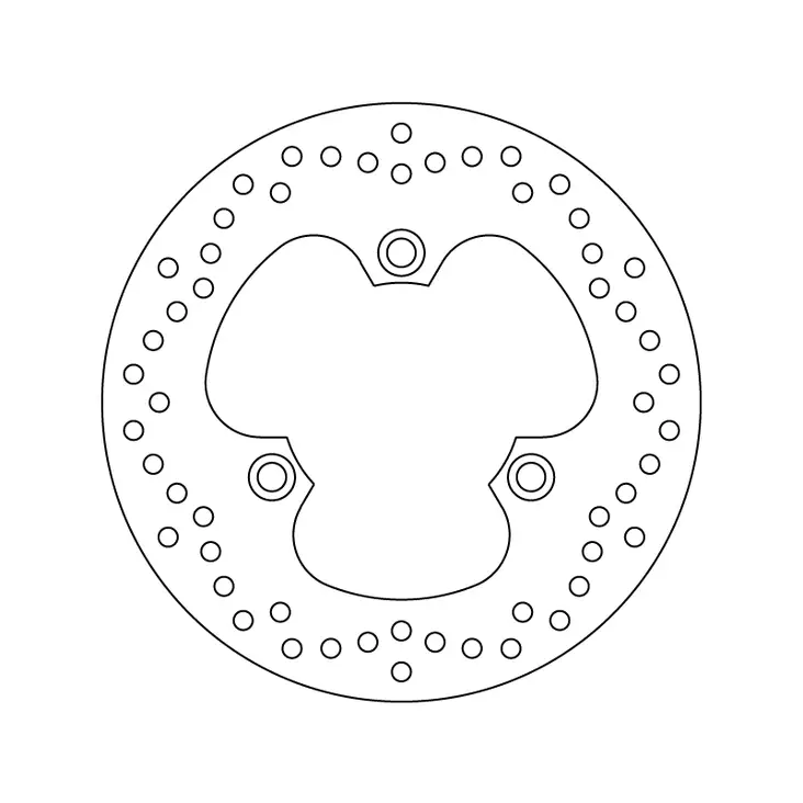 Brembo Serie Oro bromsskiva - Bromsskivor - D6247 - 1