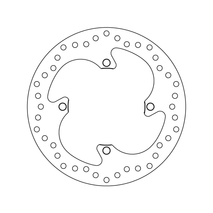 Brembo Serie Oro bromsskiva - Bromsskivor - D6267 - 1