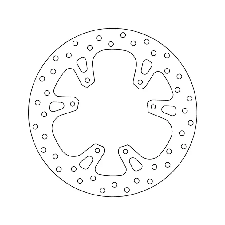 Brembo Serie Oro bromsskiva - Bromsskivor - D6277 - 1