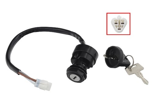 Bronco Strömlås Kawasaki - Tändningslås - D424787 - 1