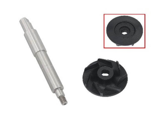 Bronco Vattenpumpsaxel med impeller - Övriga motordelar - D380377 - 1
