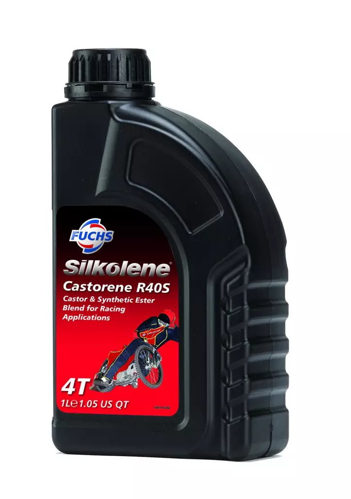 Silkolene Castorene R40S 1L (10) - Motorcykeloljor 4T - D152897 - 1