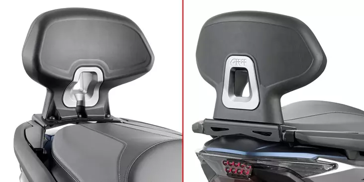 GIVI BACKREST HONDA FORZA 125 ABS - Monteringsatser & Pakethållare - D387557 - 1