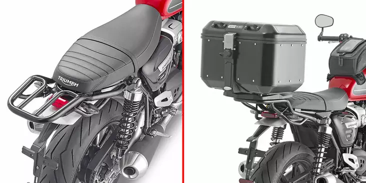 GIVI SPEC.RACK TRIUMPH SPEED TWIN - Monteringsatser & Pakethållare - D387547 - 1