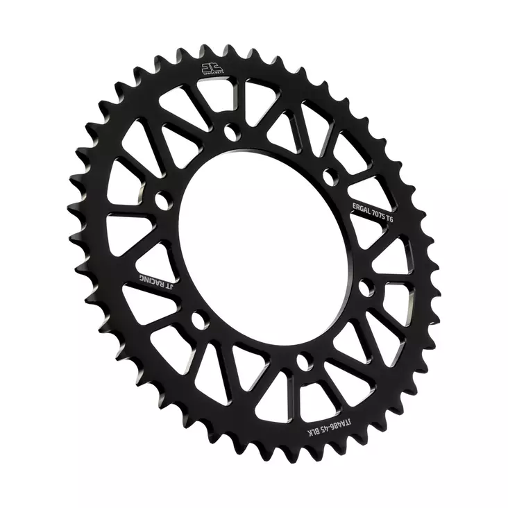 JT Bakdrev Aluminium 7075 T6 Svart JTA48 - Bakdrev - D417107 - 1