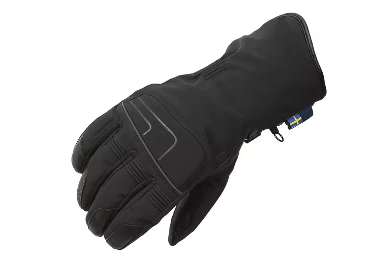 Lindstrands Handskar Vidar Svart - MC Handskar med membran - D350117 - 1