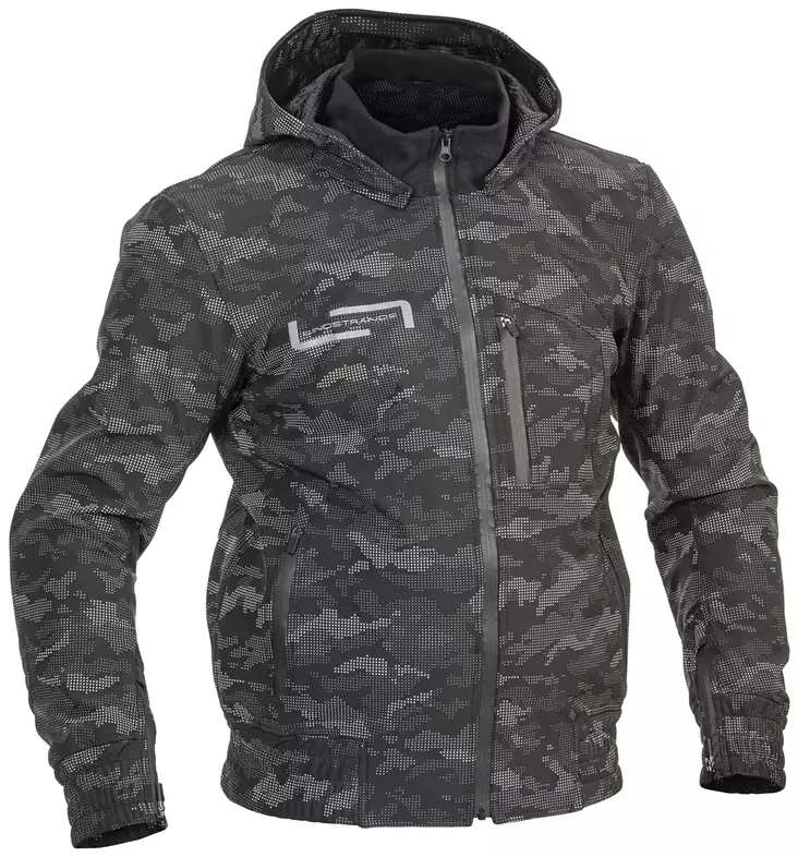 Lindstrands Textiljacka Frisen Svart/ref - Textil jackor & Kevlar Hoodies - D433377 - 1