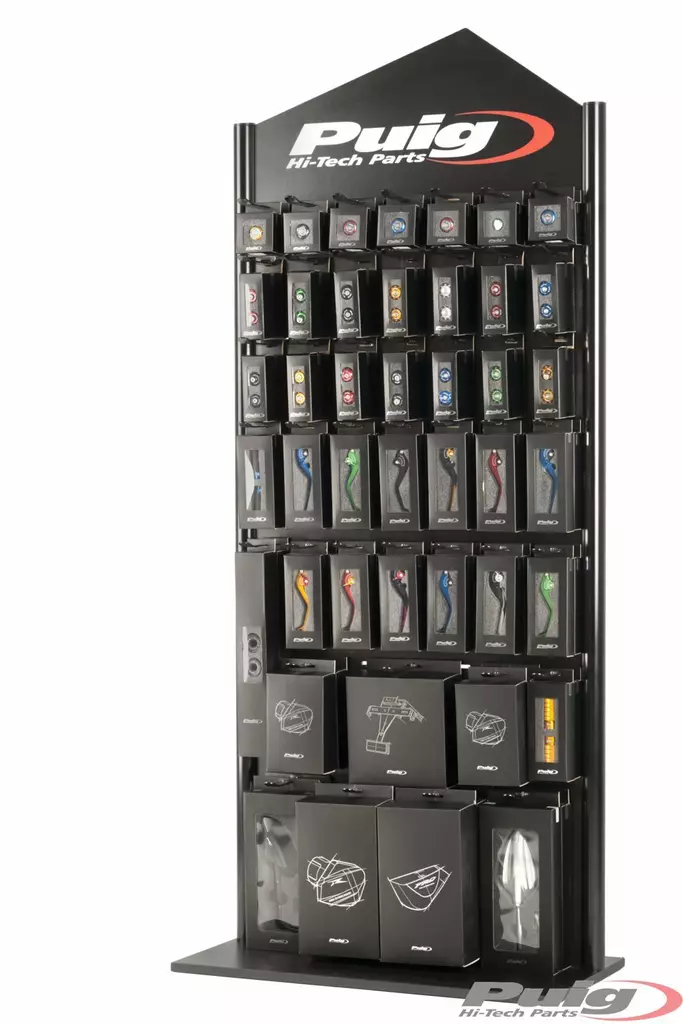 Puig Display Hi-Tech Parts 2016 C/Black - Basplagg och Övrigt - D184407 - 1