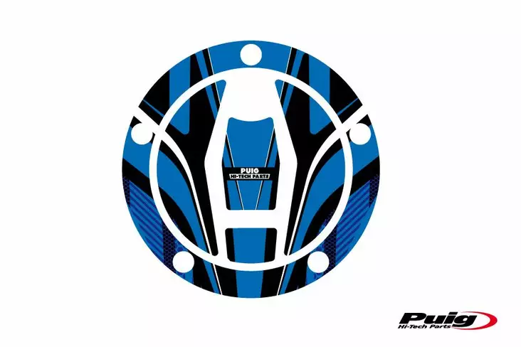 Puig Fuel Cap Cover Mod. Radical Kawasak - Modellspecefika dekaler - D185747 - 1