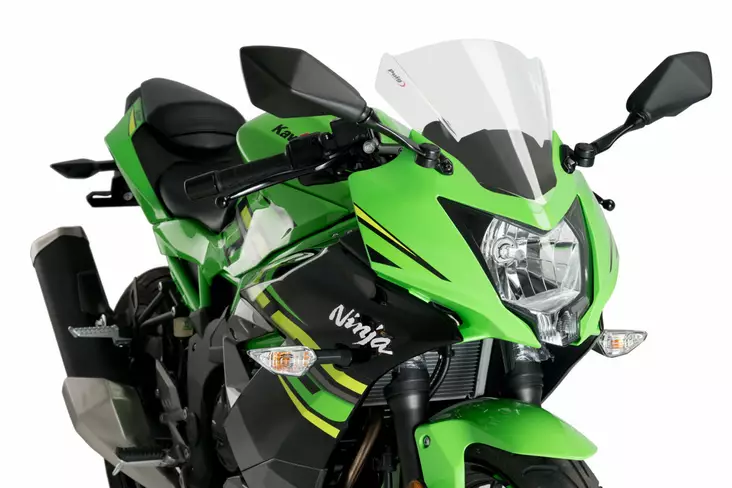 Puig Racing Screen Kawasaki Ninja 125 19 - Vindskydd - D261337 - 1