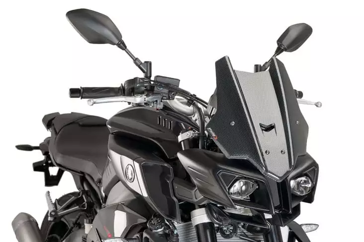 Puig Racing Screen Yamaha Mt-10 16-21'/M - Vindskydd - D185607 - 1