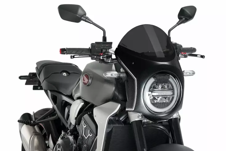 Puig Semifairing C/Simil Carbono Honda C - Kåpor & Vingar Street - D261497 - 1