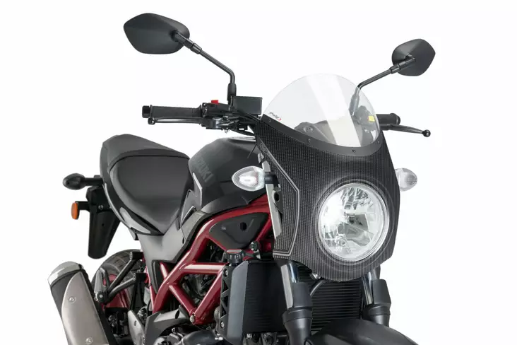 Puig Semifairing Carbon Look Suzuki Sv65 - Kåpor & Vingar Street - D261507 - 1