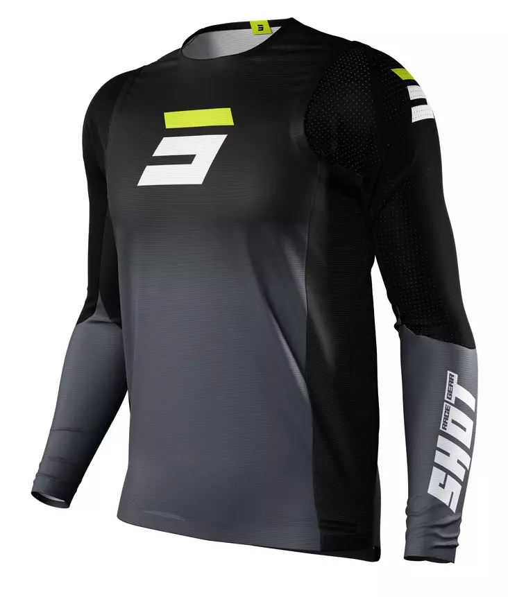 SHOT Jersey Gradient Grå - Crosströjor - D391287 - 1