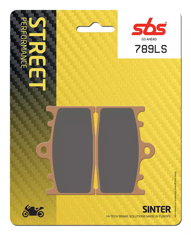 Sbs Bromsklossats Sintered bak - Bromsbelägg - D107047 - 0