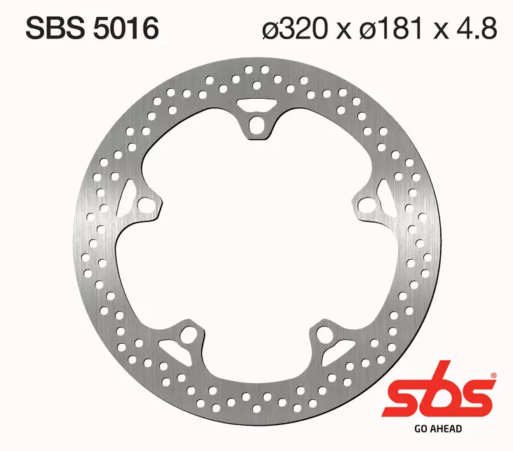 Sbs bromsskiva Standard - Bromsskivor - D131117 - 1