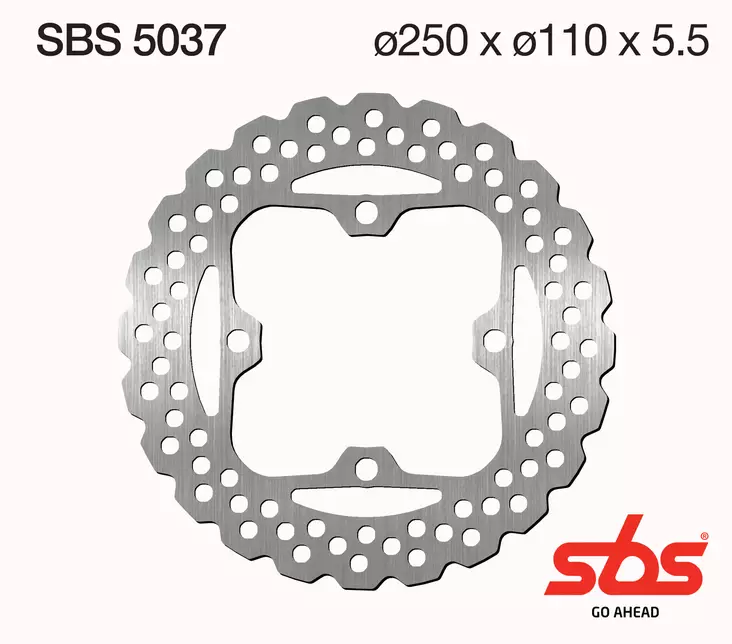 Sbs bromsskiva Standard - Bromsskivor - D131137 - 1
